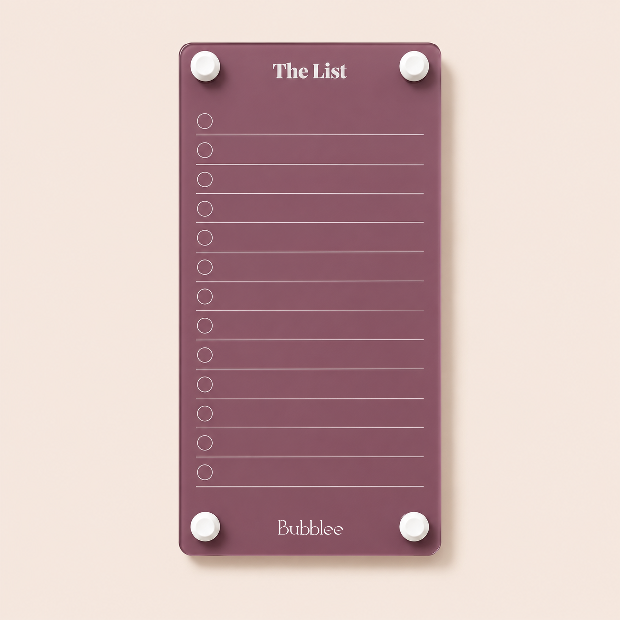The List